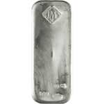 SILVER BARS 100 OZ - 100 OZ SILVER BAR JOHNSON MATTHEY