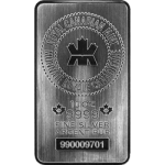 SILVER BARS 10 OZ - 10 OZ SILVER BAR ROYAL CANADIAN MINT