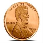 COPPER - 1 OZ COPPER ROUND WHEAT CENT - LOT OF 10