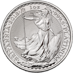 WORLD PLATINUM - 2018 1 OZ GREAT BRITAIN PLATINUM BRITANNIA