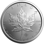 CANADIAN PLATINUM MAPLE LEAF - 2018 1 OZ CANADIAN PLATINUM MAPLE LEAF
