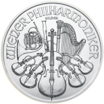 AUSTRIAN SILVER PHILHARMONIC - 2018 1 OZ AUSTRIAN SILVER PHILHARMONIC