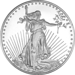 SILVER ROUNDS 1 OZ - 1 OZ SILVER ROUND SAINT GAUDEN