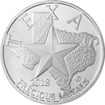 SILVER ROUNDS 1 OZ - 1 OZ SILVER ROUND TEXAS