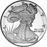 SILVER ROUNDS FRACTIONAL - 1/10 OZ SILVER ROUND WALKING LIBERTY