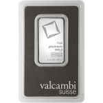 PLATINUM BARS 1 OZ - 1 OZ PLATINUM BAR VALCAMBI