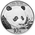 CHINESE SILVER PANDA - 2018 30 GRAM CHINESE SILVER PANDA