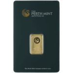 GOLD BARS ASSORTED WEIGHTS - 5 GRAM GOLD BAR PERTH