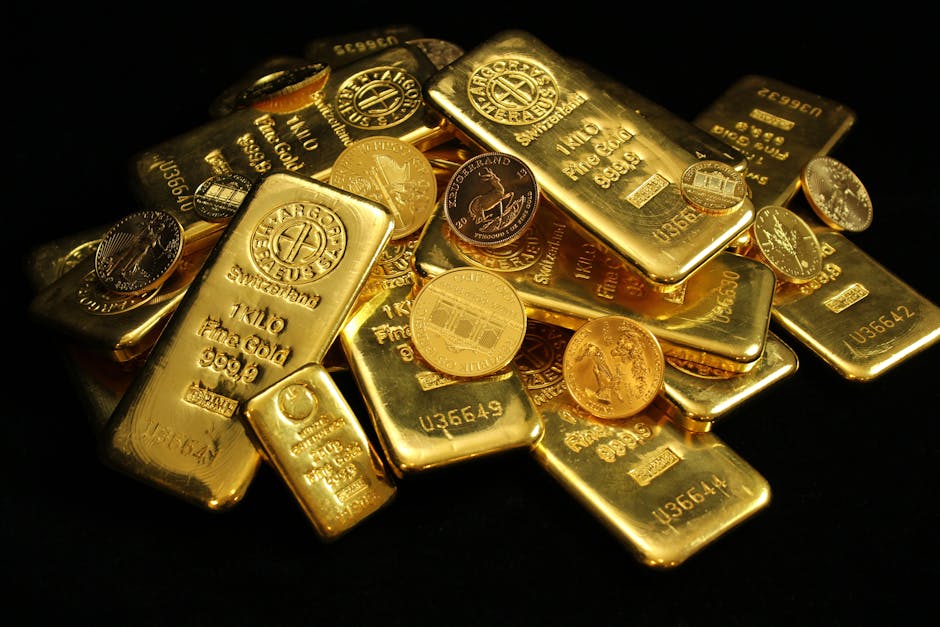 gold bars bullion coins precious metals