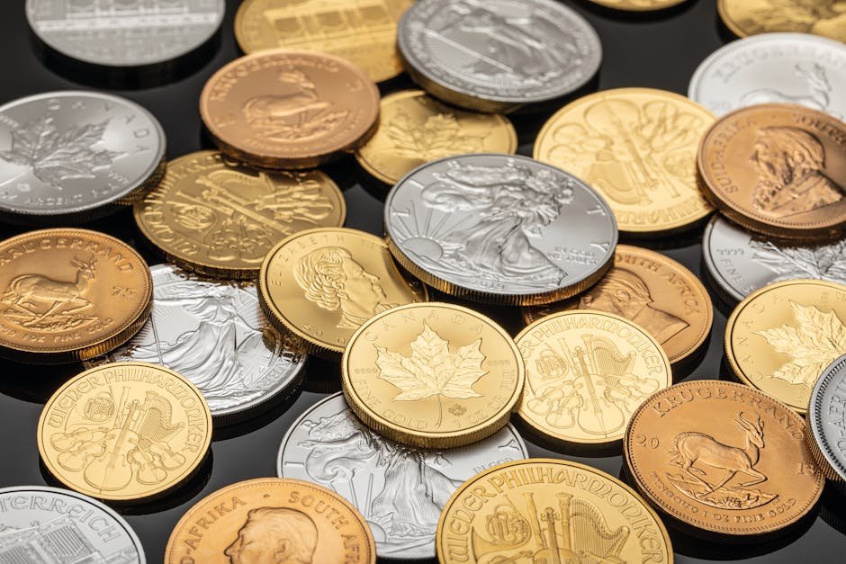gold silver coins collection