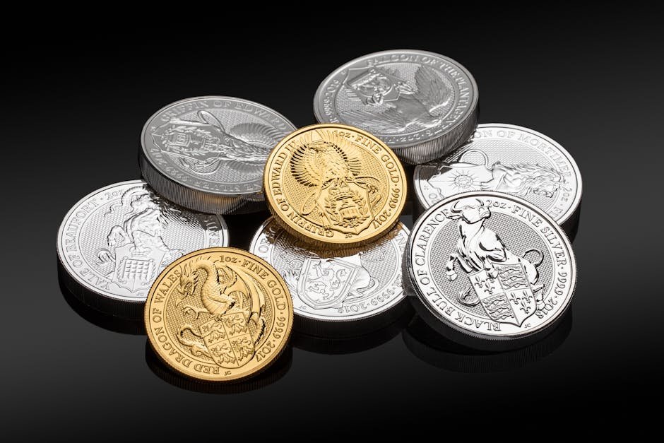 gold silver coins collection