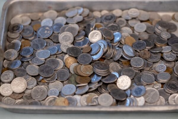 silver coins collection