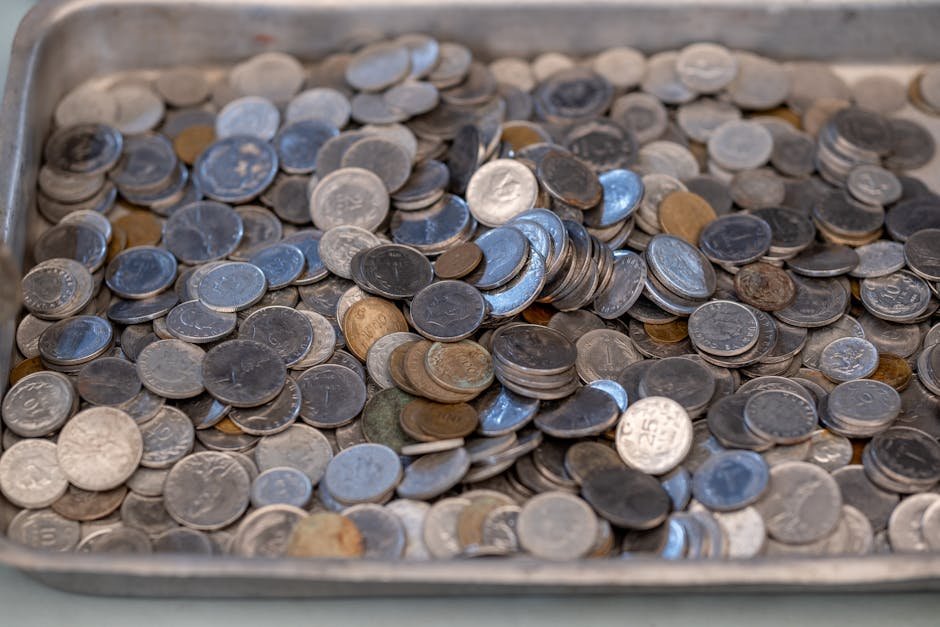 silver coins collection