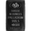 PALLADIUM BARS 10 OZ - 10 OZ PALLADIUM BAR CREDIT SUISSE