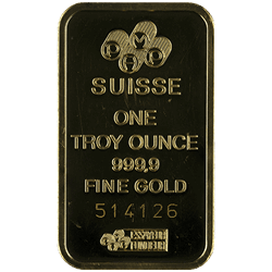 GOLD BARS 1 OZ - 1 OZ GOLD BAR