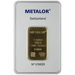 GOLD BARS 1 OZ - 1 OZ GOLD BAR LBMA/RSP ELIG
