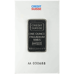 PALLADIUM BAR 1 OZ - 1 OZ PALLADIUM BAR