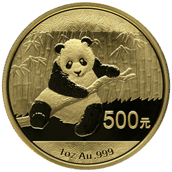 CHINESE GOLD PANDA - 1 OZ CHINESE GOLD PANDA