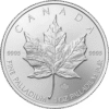 PALLADIUM MAPLE LEAF - 1 OZ CANADIAN PALLADIUM MAPLE LEAF