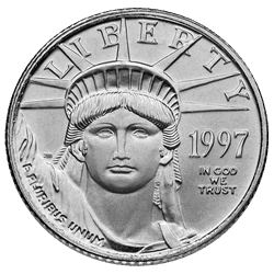 AMERICAN PLATINUM EAGLE - 1/10 OZ AMERICAN PLATINUM EAGLE