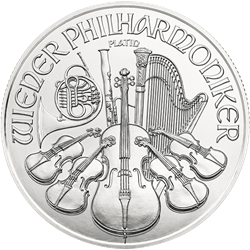 AUSTRIAN PLATINUM PHILHARMONIC - 2018 1 OZ AUSTRIAN PLATINUM PHILHARMONIC