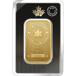 GOLD BARS 1 OZ - 1 OZ GOLD BAR ROYAL CANADIAN MINT