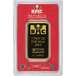 GOLD BARS 1 OZ - 1 OZ GOLD BAR REPUBLIC