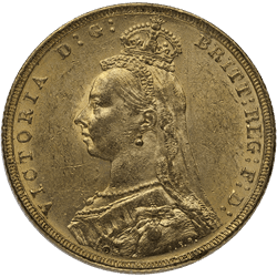 WORLD GOLD - ENGLISH GOLD SOVEREIGN OLD QUEEN