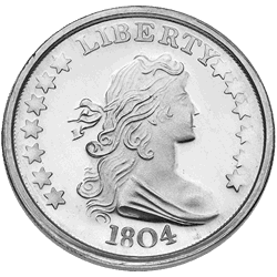 SILVER ROUNDS 1 OZ - 1 OZ SILVER ROUND GENERIC