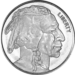 SILVER ROUNDS FRACTIONAL - 1/10 OZ SILVER ROUND BUFFALO