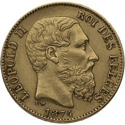 WORLD GOLD - 20 FRANC MISC GOLD COIN