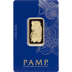 GOLD BARS ASSORTED WEIGHTS - 20 GRAM GOLD BAR PAMP
