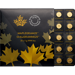 CANADIAN GOLD - 25 GRAM GOLD MAPLEGRAM