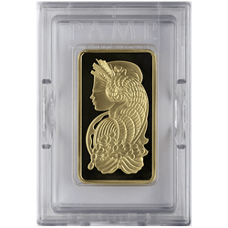 GOLD BARS ASSORTED WEIGHTS - 5 OZ GOLD BAR PAMP
