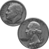SILVER U.S. COINAGE 90 % - 90% AMERICAN SILVER COINS