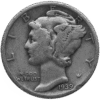 SILVER U.S. COINAGE 90 % - 90% AMERICAN SILVER COINS - MERCURY DIMES