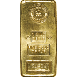 GOLD BARS ASSORTED WEIGHTS - KILO GOLD BAR RCM