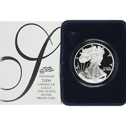 AMERICAN PROOF SILVER EAGLE - 1 OZ AMERICAN SILVER EAGLE PROOF