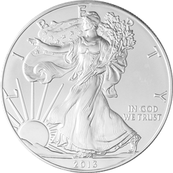 AMERICAN SILVER EAGLE - 1 OZ AMERICAN SILVER EAGLE