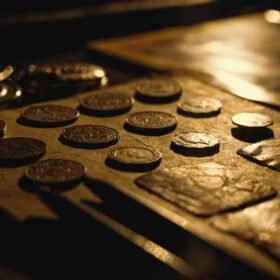gold coins collection