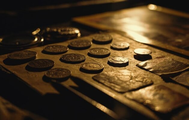 gold coins collection