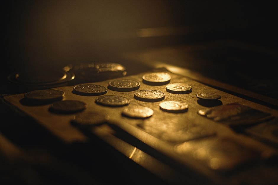 gold coins collection