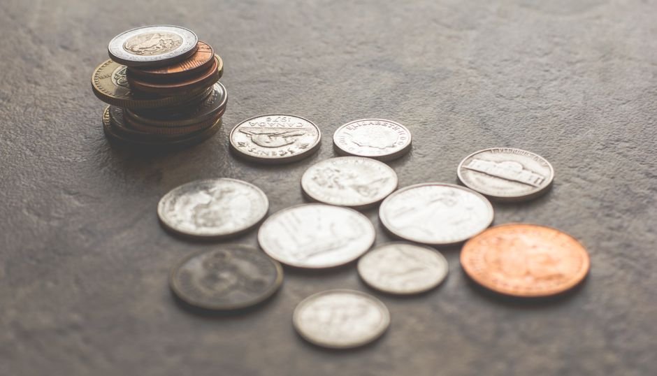 gold silver coins