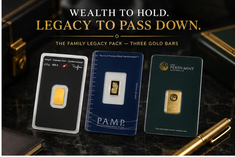 The Family Legacy Pack — Three Gold Bars - Image 3