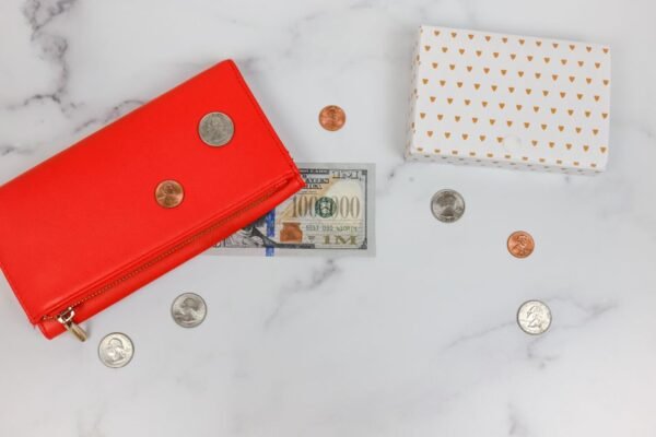 gold coins gift box