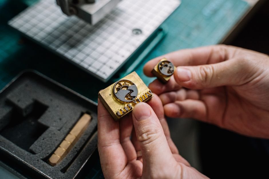 gold jewelry stamps
