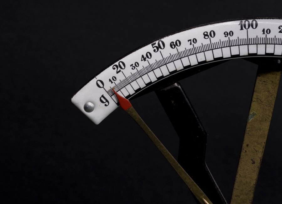 gold bars measurement scale