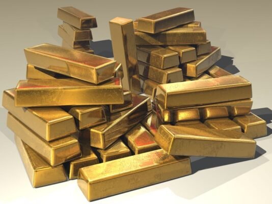 gold bars vault storage