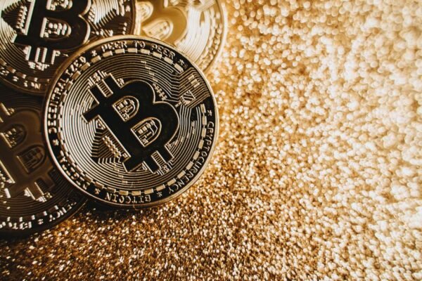 gold coins dealer close up